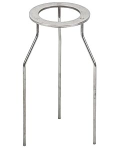 Eisco Labs Circular Laboratory Tripod Stand, 12 inches tall, Plated Mild Steel - Eisco Labs