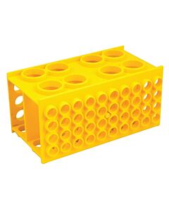 Eisco Labs Universal Multi Size Test Tube Rack - Polypropylene - Holds 30mm, 20mm, 17mm, and 12mm Diameter Test Tubes
