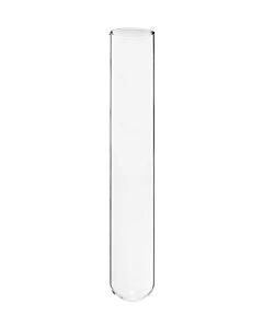 Eisco Labs 100PK Test Tubes, 12mL, 16x100mm - Rimless - 1.2mm Wall - Borosilicate 3.3 Glass