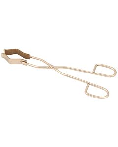 Eisco Labs Safety Flask Tongs - Stainless Steel, Cork Lined Jaws