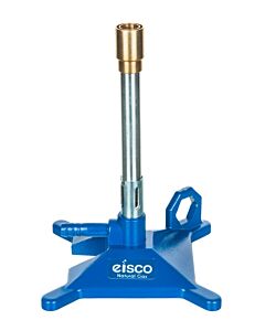 Eisco Labs Natural Gas Bunsen Burner, StabiliBase Anti-Tip Design with Handle, with Flame Stabilizer, NG - Eisco Labs