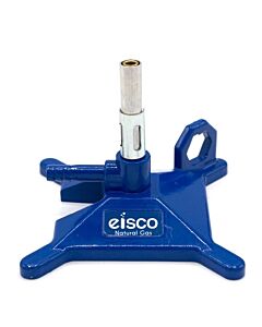 Eisco Labs Natural Gas Micro Bunsen Burner, StabiliBase Anti-Tip Design with Handle, with Flame Stabilizer, NG - Eisco Labs