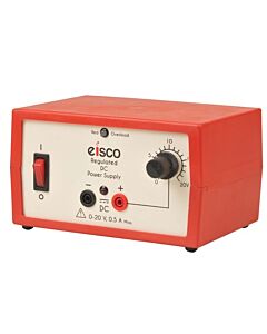 Eisco Labs Power Supplies Regulated DC 0-20V, 0.5 Amp.