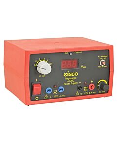 Eisco Labs Low Voltage AC/DC Power Supply - Simultaneous Dual Output - 12V/6A Max Combined Load - Eisco Labs