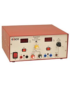 Eisco Labs Power Supplies Low Voltage AC/DC Regulated0-24V, 6A with Digital display