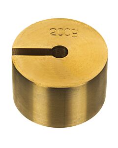 Eisco Labs Masses Slotted Spare - Brass, 200g