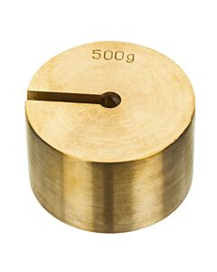 Eisco Labs Masses Slotted Spare - Brass, 500g