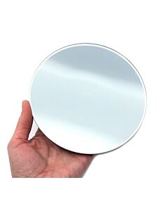 Eisco Labs Convex Optical Mirror - Glass, 5.9" (150mm) dia. 300mm Focal Length - Eisco Labs