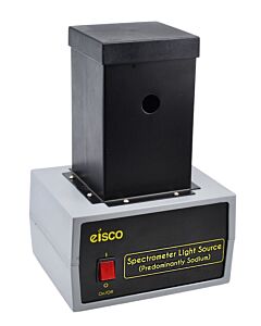 Eisco Labs Spectrometer Light Source (110V) - Used in Spectrometry Experiments - High Brightness - Predominantly Sodium - Eisco Labs
