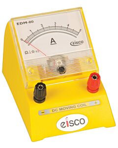 Eisco Labs Moving Coil Ammeter - 0 - 1 Amp, 0.02A resolution