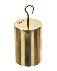 Eisco Labs Hooked Weights - Brass - Spare, 500g
