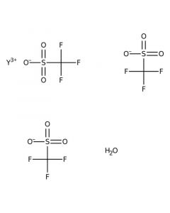 Alfa Aesar Yttrium(III) trifluoromethanesulfonate hydrate, C3H2F9O10S3Y
