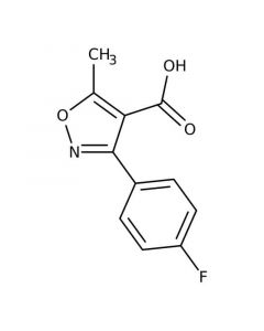 Alfa Aesar 3(4Fluorophenyl)5methylisoxazole4carboxylic acid, 97%