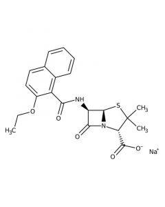 Acros Organics Nafcillin sodium salt, C21H21N2NaO5S