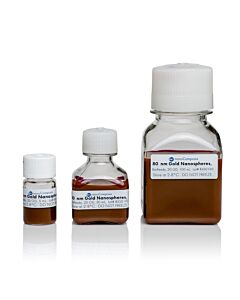 Nanocomposix, a Fortis LS Co. 80 nm BioReady Gold Nanospheres for Covalent Conjugation