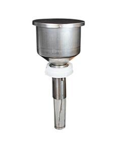 Foxx Life Sciences EZwaste® 70mm Safety Funnel, Stainless Steel