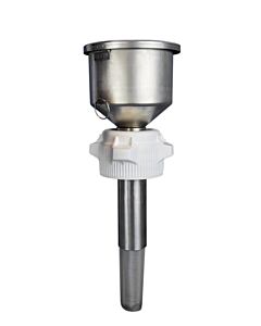 Foxx Life Sciences EZwaste® 83B Safety Funnel, Stainless Steel