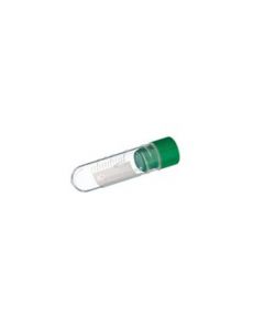 Greiner Bio-One Cryo.S, 2 Ml, Pp, Round Bottom, Internal Thread, Green Screw Cap, Writing Area, Natural, Sterile, 100 Pcs./Bag