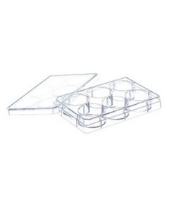 Greiner Bio-One Macroplate, 6 Well, Ps, Clear, Lid, Vents, 2 Pcs./Bag