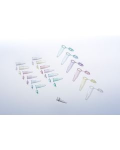 Greiner Bio-One Sapphire Pcr Tube, 0.5 Ml, Pp, Natural, With Attached Frosted Flat Cap, 1.000 Pcs./Box
