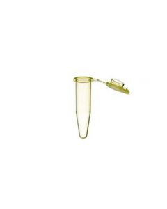Greiner Bio-One Sapphire Pcr Tube, 0.5 Ml, Pp, Yellow, With Attached Frosted Flat Cap, 1000 Pcs./Bag