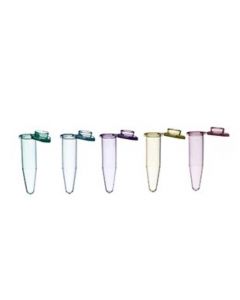 Greiner Bio-One Sapphire Pcr Tube, 0.5 Ml, Pp, Assorted, With Attached Frosted Flat Cap, 1.000 Pcs./Box