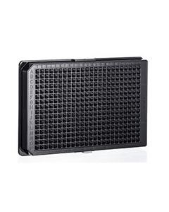 Greiner Bio-One Cell Culture Microplate, 384 Well, Ps, Black, Collagen Type 1, Cellcoat®, Lid, 5 Pcs./Bag