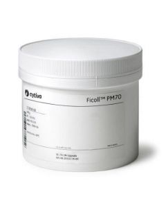 Cytiva Ficoll PM70, 500g, 1 2g mL Density, 0 12 EU mg Endotoxin Activity, White, Solid, Spray-dried