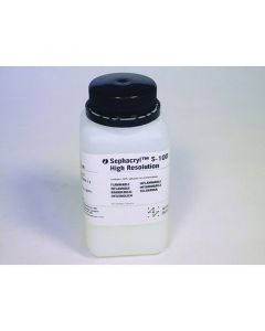 Cytiva High Resolution Sephacryl S-100, 150 mL Net Content, 50 um Particle, 2 to 13 pH, 4 to 30 deg