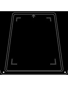 Cytiva Black samp tray for chemiluminescent and fluorescent imaging on Amersham Imager 600 series