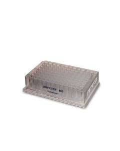 Cytiva UNIFILTER Microplate, 96-well, 800 ul, 25 to 30 um melt blown polypropylene, clear polystyrene