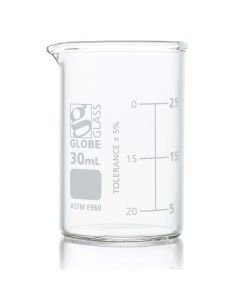 Globe Scientific Beaker, Globe Glass, 30