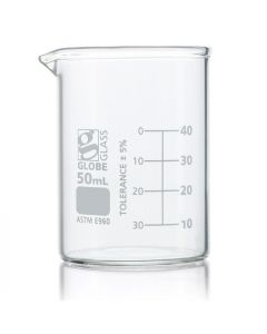Globe Scientific Beaker, Globe Glass, 50