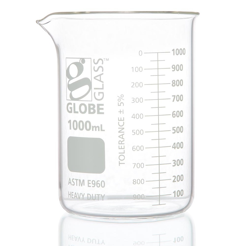 Globe Scientific Beaker, Globe Glass, 10