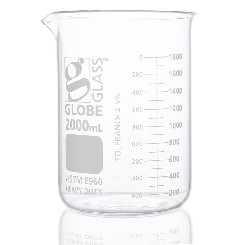 Globe Scientific Beaker, Globe Glass, 20