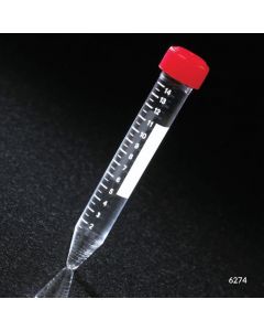 15 & 50mL Centrifuge Tubes with Red Caps