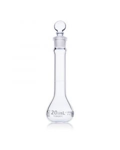 Globe Glass Wide Mouth Volumetric Flasks - Class A