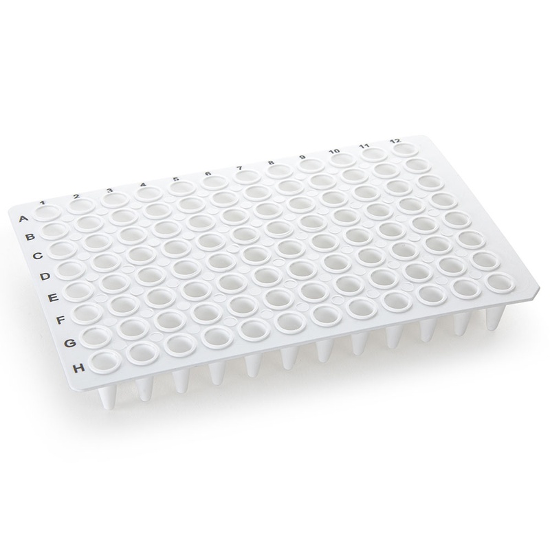 Globe Scientific 0.1mL 96-Well PCR Plate, Low-Profile