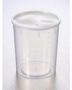 Corning® Gosselin™ Conical Container, 1 L, PP, Graduated, Snap Cap, Sterile, Assembled, 80/Case