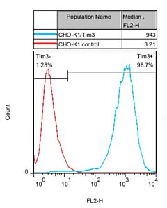 Genscript CHO-K1/Tim3 Stable Cell Line