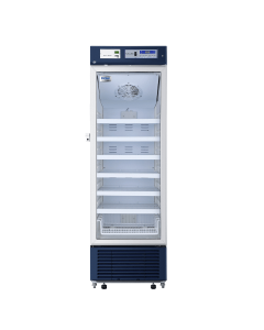 Haier Biomedical Pharmacy/Lab refrigerator; 2-8 Glass door uprig