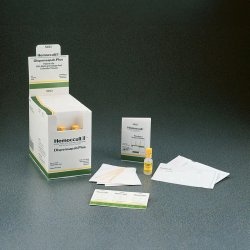 Hemocue Hemoccult Iitriple Slides, Each Box Contains: (34) Test Cards, (2) 15ml Bottle Of Developer, (102) Applicators & Instructions