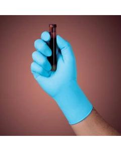 Halyard Blue Nitrile Exam Gloves, Small, 100/BX