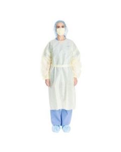 Halyard KC100 Yellow Isolation Gowns