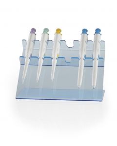 Heathrow Scientific Acrylic Pipettor Station, Blue, 6-Place
