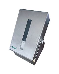 High Tech Conversions Grab-Eez Dispenser, Stainless Steel, For Use With GE-NT1-99 Wipes