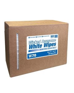 High Tech Conversions Wicked Awesome White Wipes Hydroknit, Dry Wipes