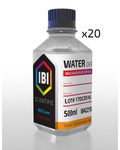 IBI Scientific Depc-Treated Water - 20x500ml 20 Bottlecase