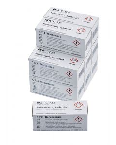 IKA Works C723, Benzoic Acid, Big Pack, (9x 50 Pcs.) 450 Pieces