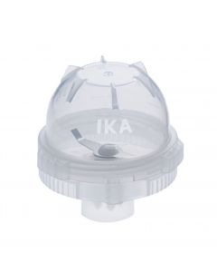 IKA Works Grinding Chamber, Mt 40.100 Model, 40ml, Transparent, Polypropylene, Disposable, Stainless Steel Blade, 5 To 40 Ml, 100/Pk